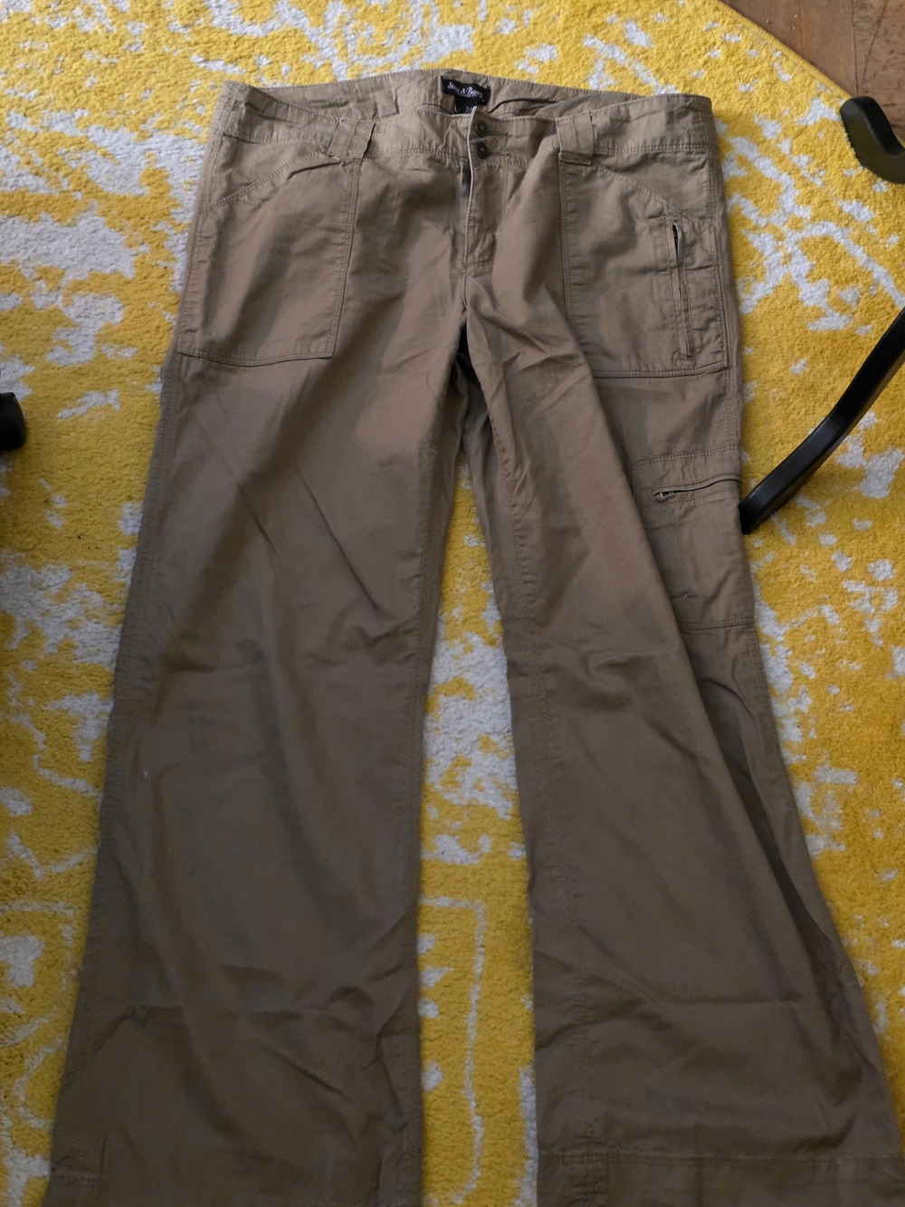 Steve & Barry's Men's Cargo Pants in Khaki